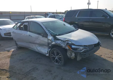 2016 Toyota Corolla Le Plus из США, поврежденный, VIN 5YFBURHEXGP458176